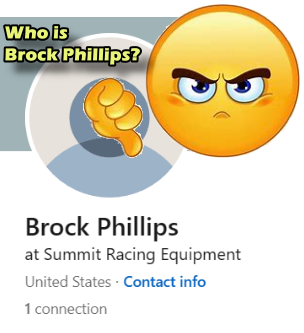 Summit Equipment Racing Reviews: Brock Phillips Customer Service Supervisor