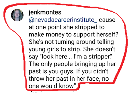 Danielle Ford, Las Vegas, NV stripper 