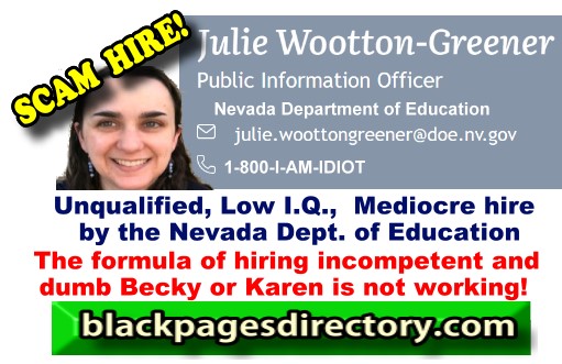 Nevada Department of Education Employee Julie Wootton-Greener