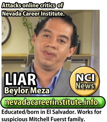 Beylor Meza + Nevada Career Institute Reviews