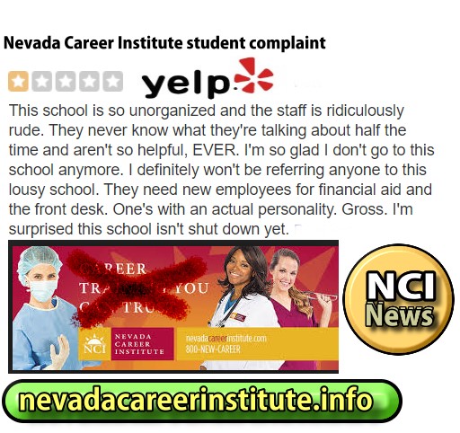 Nevada Career Institute Yelp Reviews